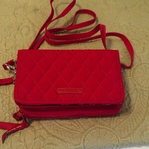 Vera Bradley Cherry Quilted Crossbody Bag
